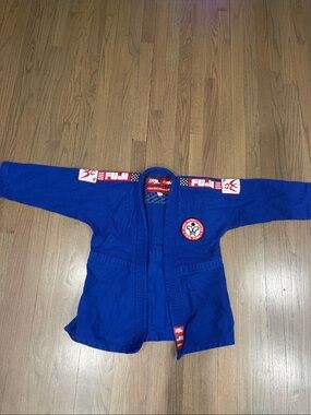 Kids Blue Brazilian Jiu-Jitsu Gi Jacket